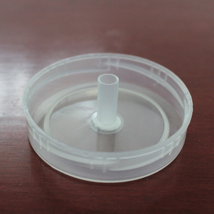 650ml professional transparent plant tissue culture glass jar with plastic cap