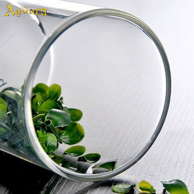 65mm Diameter different high bamboo lid glass bottle flower tea jar eco-friendly tea box