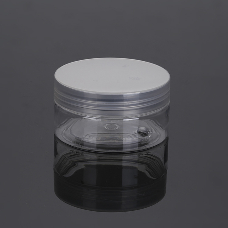 68/400 80ml clear pet jar wide mouth for cream