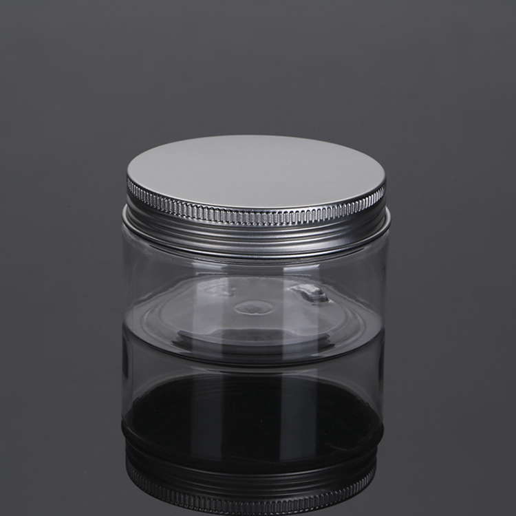 68/400 80ml clear pet jar wide mouth for cream