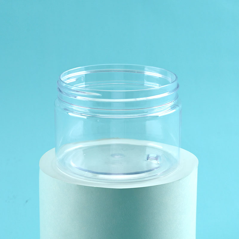 68 Pet Plastic Jars 100ml Food Grade With PP Caps For Cosmetic
