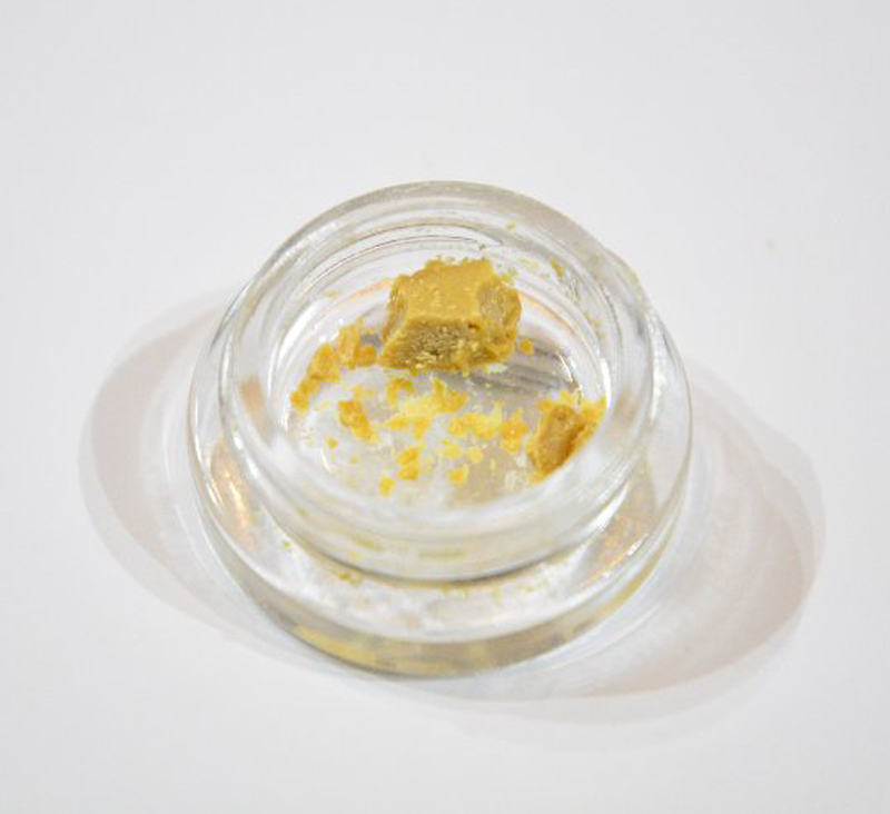 6ml 7ml Glass No Neck Concentrate Container Clear Silicone Cap Wax Jars