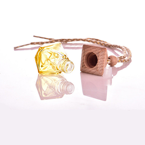 6ml Car Hanging Air Freshener Perfume Fragrance Diffuser Empty Glass Bottle