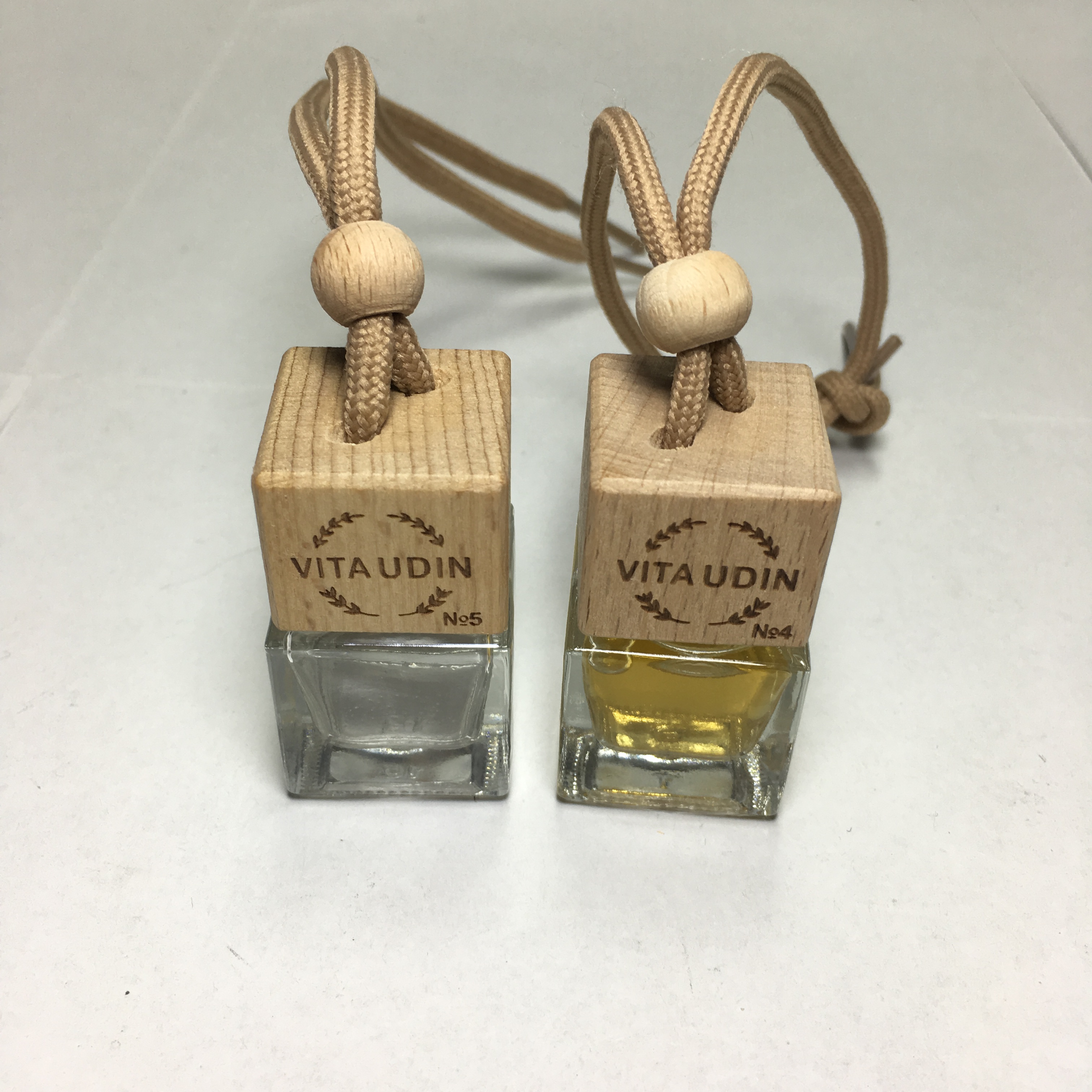6ml Empty Refillable Car Perfume Bottle Hanging Car Air Freshener Perfume Diffuser Fragrance Bottle