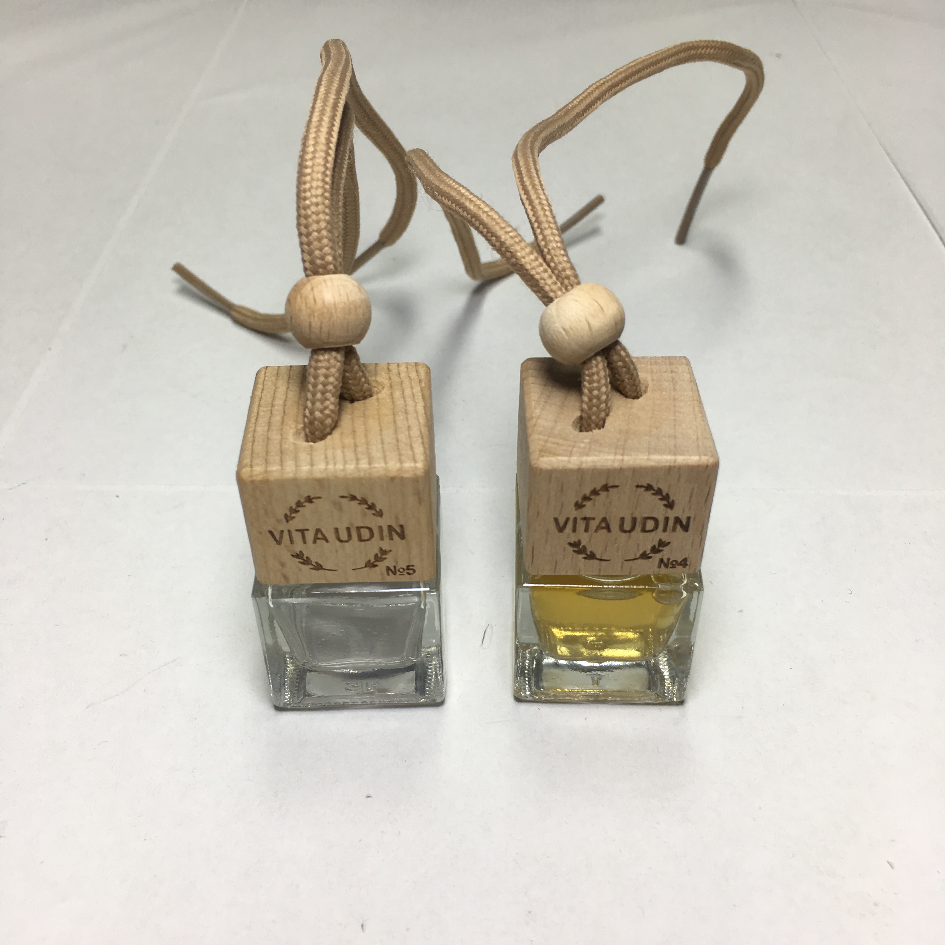 6ml Empty Refillable Car Perfume Bottle Hanging Car Air Freshener Perfume Diffuser Fragrance Bottle