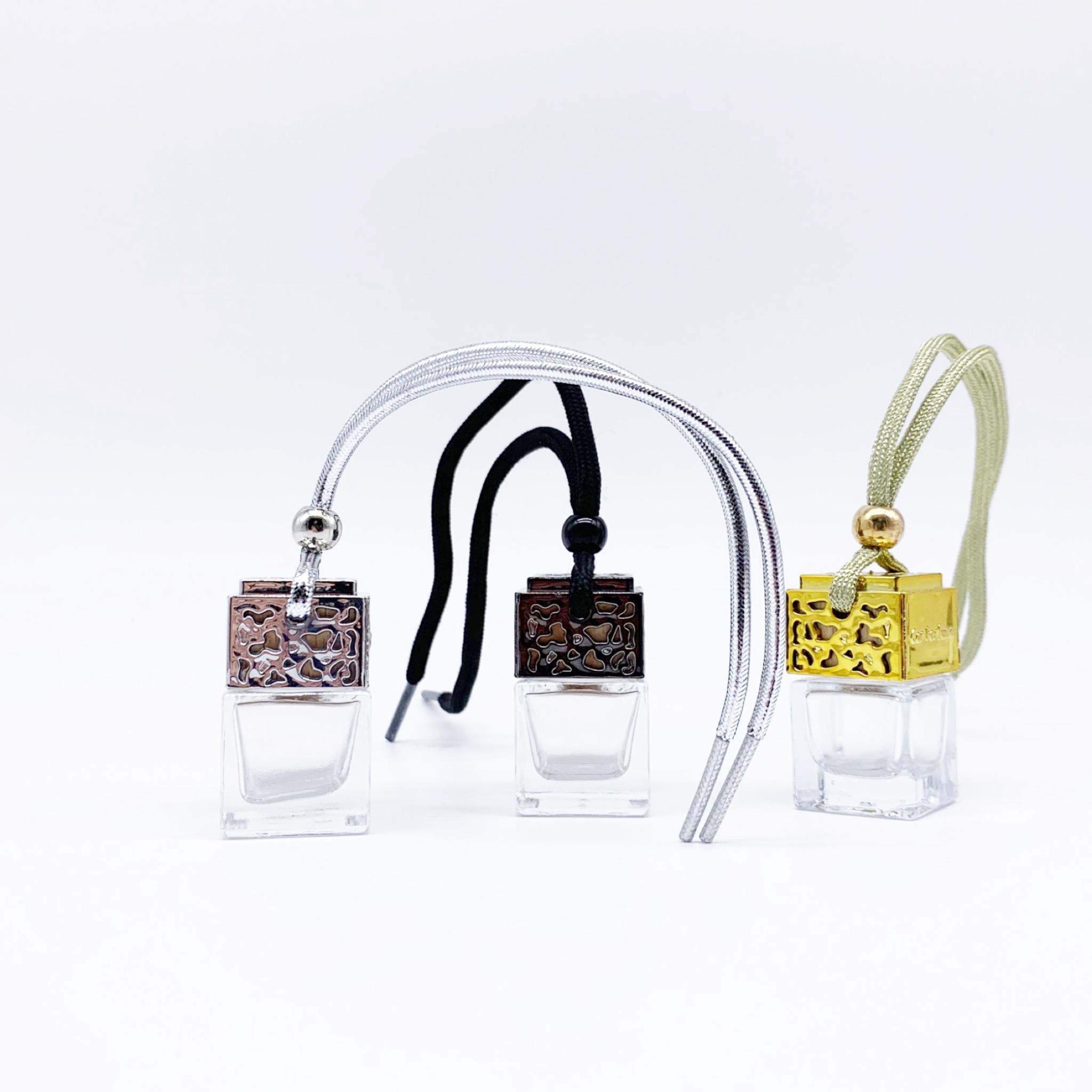 6ml Mini empty car diffuser bottle car perfume bottle hanging