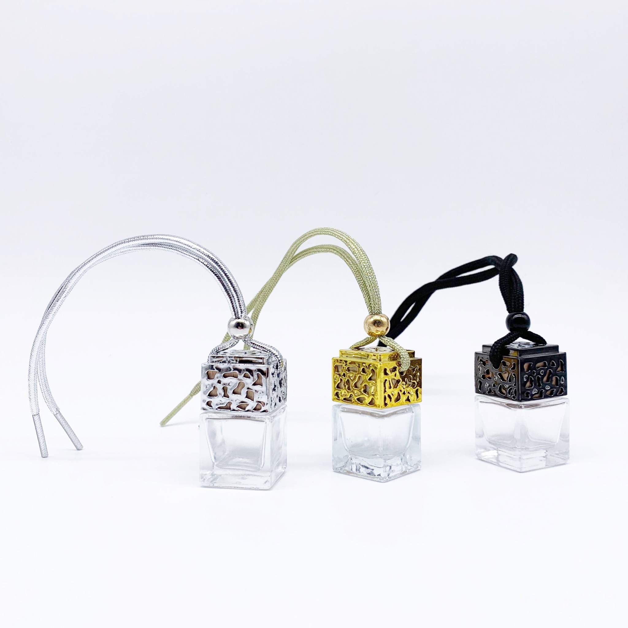 6ml Mini empty car diffuser bottle car perfume bottle hanging