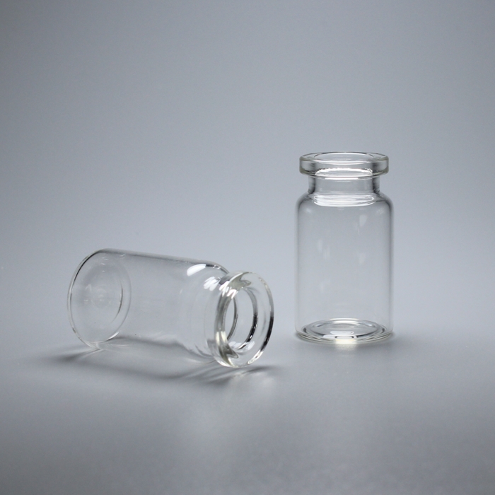 6ml Transparent Tiny Lyophilized Low Borosilicate Glass Vial Bottle