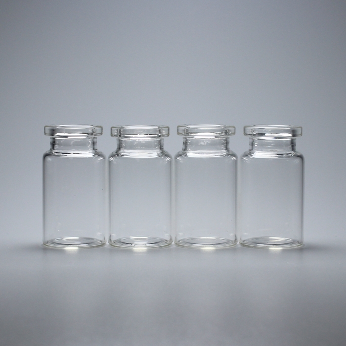 6ml Transparent Tiny Lyophilized Low Borosilicate Glass Vial Bottle