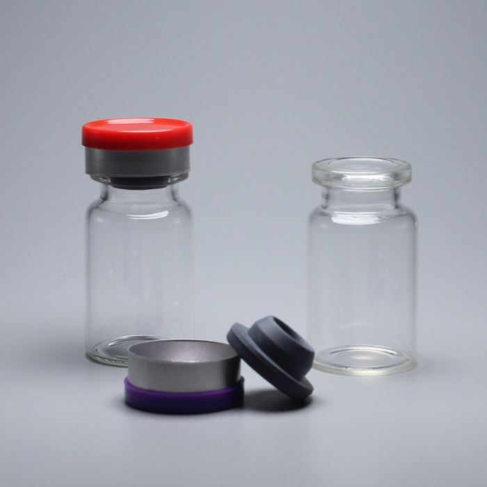 6ml Transparent Tiny Lyophilized Low Borosilicate Glass Vial Bottle