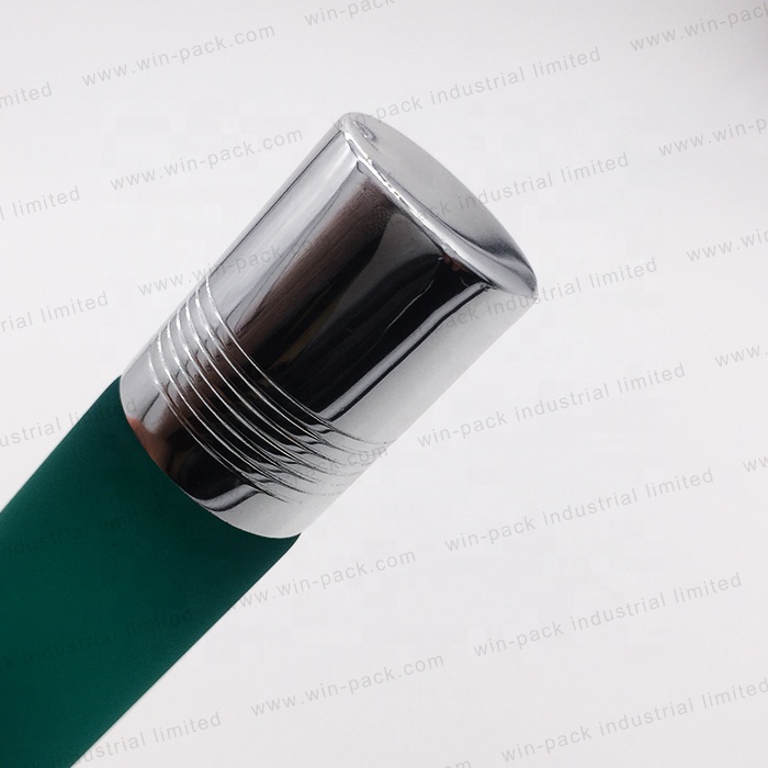 6ml green glass double ends roll on bottle for perfume or essential oils