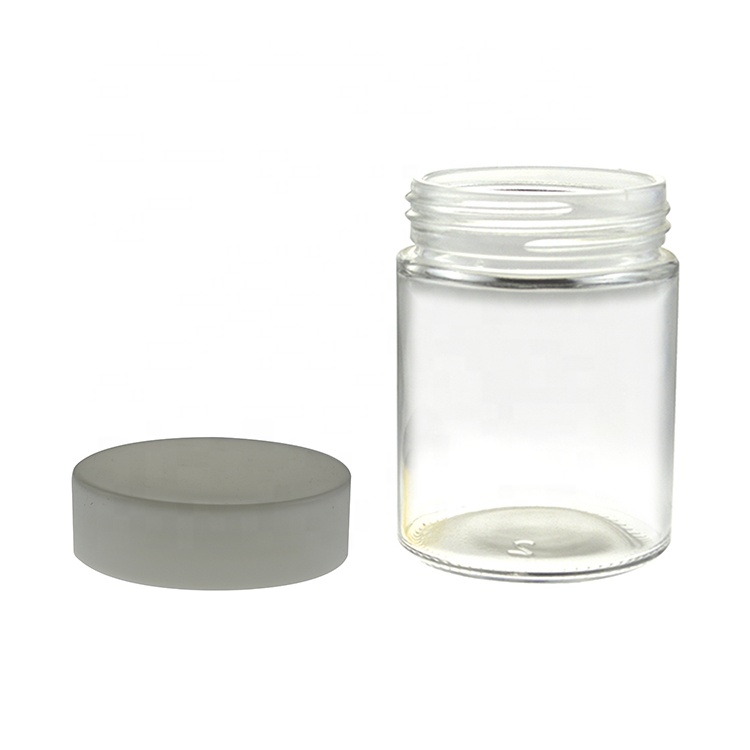 6oz 180ml 200 ml round glass jar empty Screw top cosmetic glass jar
