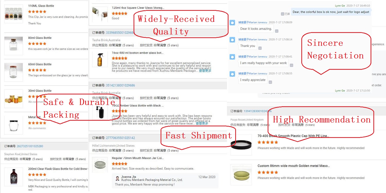 6oz 9oz 16oz Straight Sided Empty Glass honey Jars with metal Lid