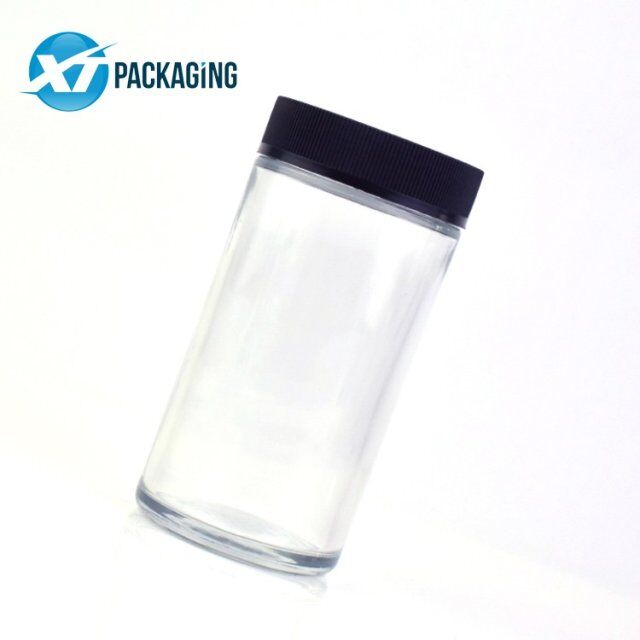 6oz Child resistant glass jar with CR lid