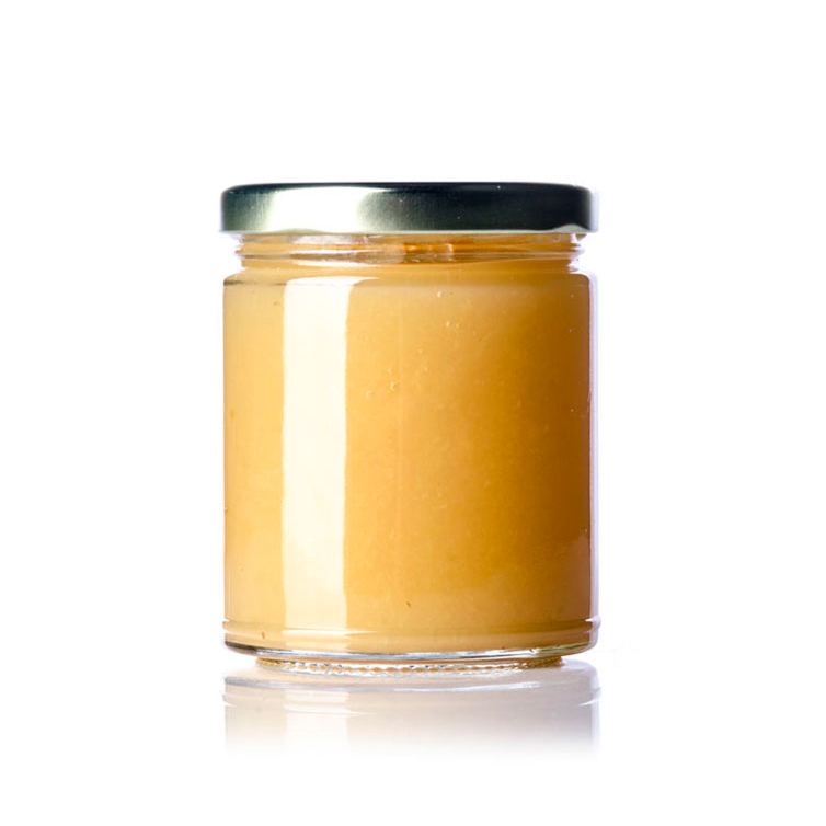 6oz Straight Side Small Empty Round Storage Glass Jar For Jam Pickle