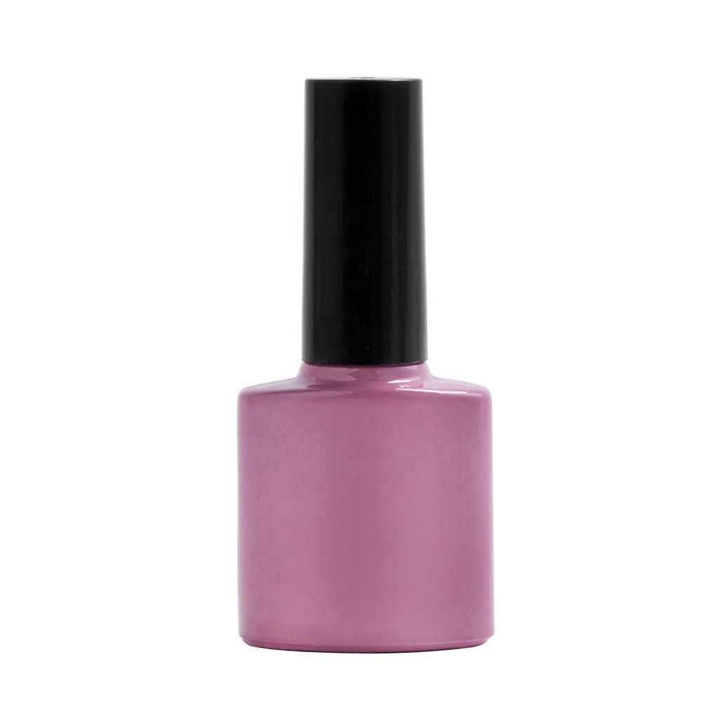 7.3ml  High Quality Small Unique  Glass Empty Nail Polish Bottles