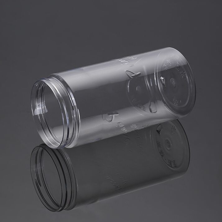 70/400 500ml single wall packaging storage jar plastic pet transparent can
