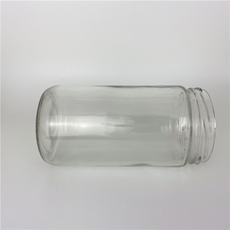 700ml 720ml 24oz Chili Honey Round Packaging Storage Glass Bottle Jar for Pickles Sealed Jam Canned