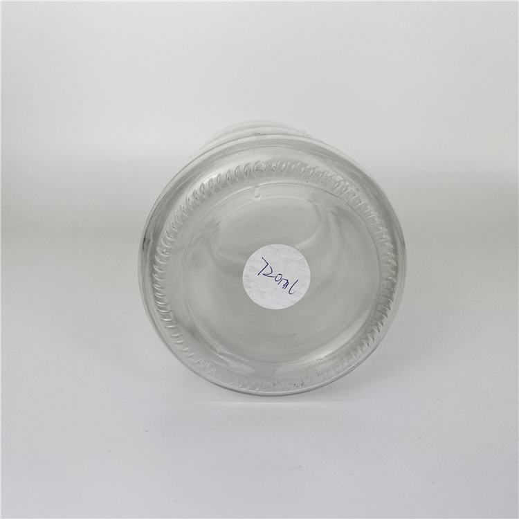 700ml 720ml 24oz Chili Honey Round Packaging Storage Glass Bottle Jar for Pickles Sealed Jam Canned