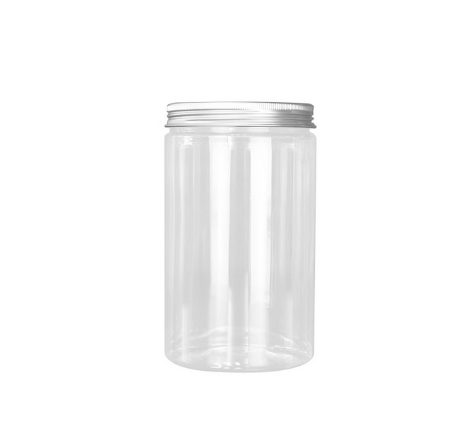 700ml 85mm diameter clear scrubs cosmetic container