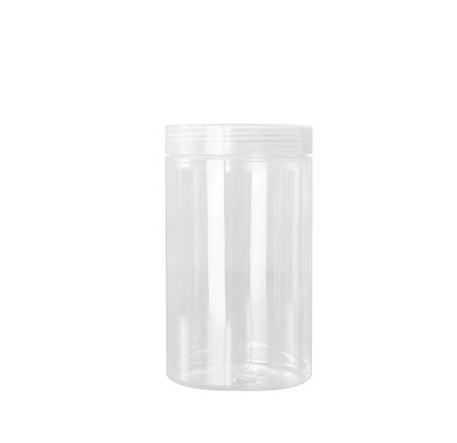 700ml 85mm diameter clear scrubs cosmetic container