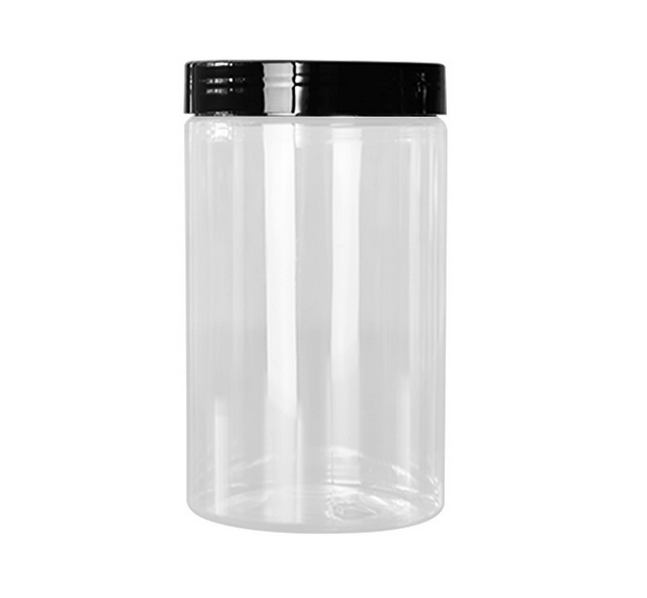 700ml 85mm diameter clear scrubs cosmetic container