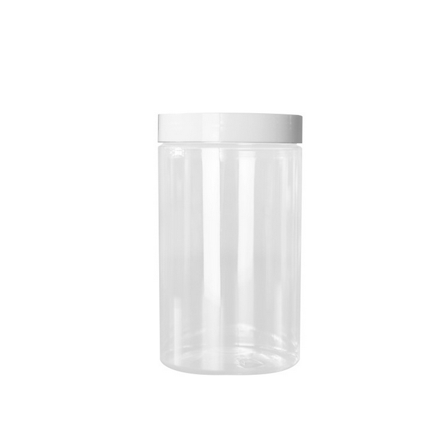 700ml 85mm diameter clear scrubs cosmetic container