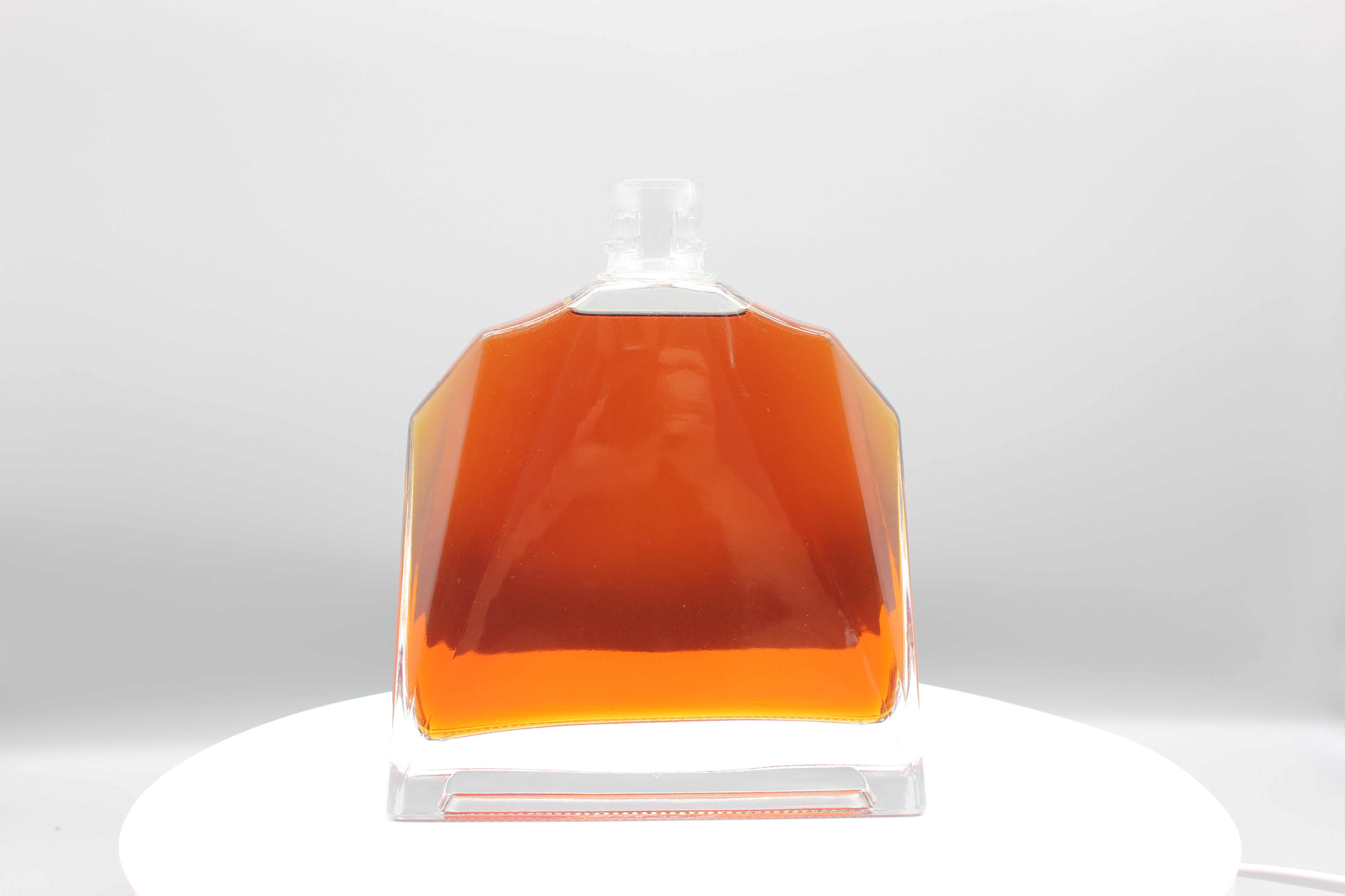 700ml clear empty brandy glass bottles liquor bottle, vodka, wishky