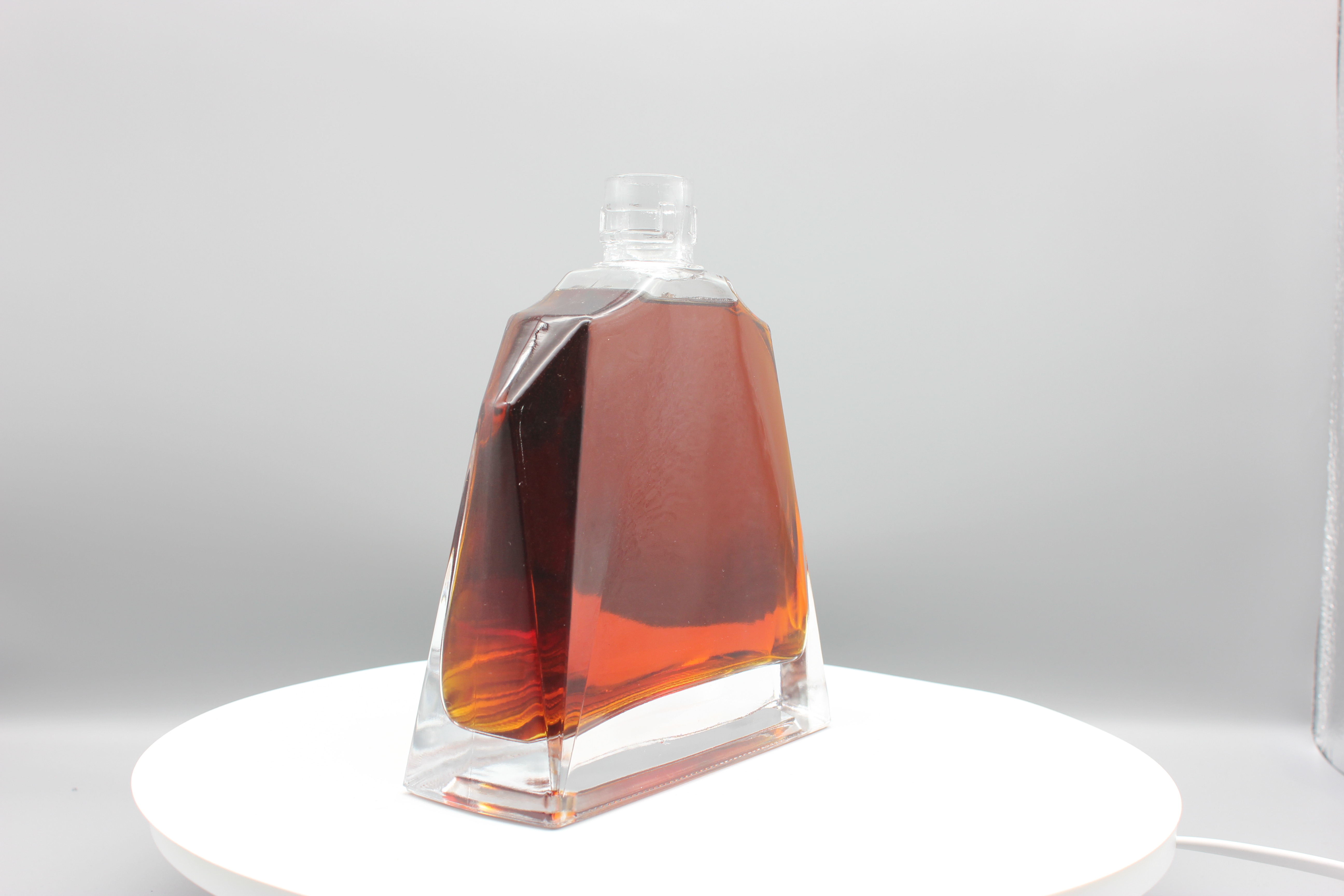 700ml clear empty brandy glass bottles liquor bottle, vodka, wishky