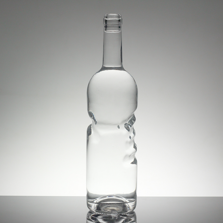 700ml liquor glass bottle