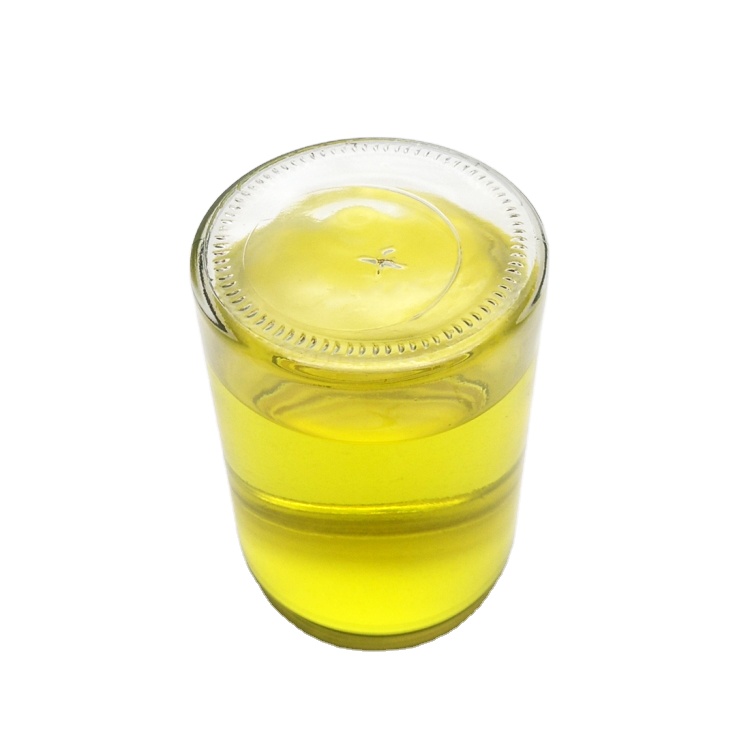 700ml straight round transparent large glass storage jar with screw top lid