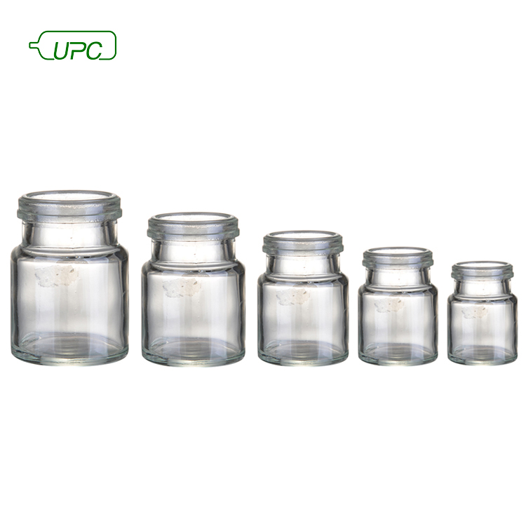70ml clear glass bottle for bird nest