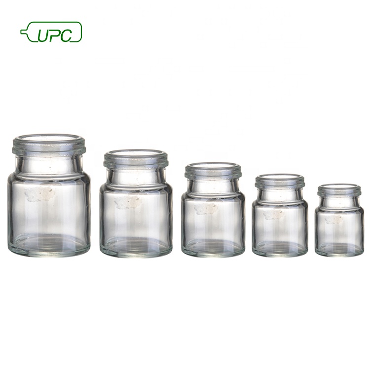70ml glass bird nest bottle with pull ring top