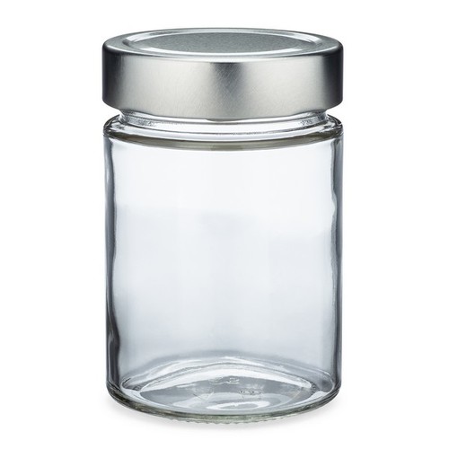 70mm Deep Mouth Flint Clear 314ml ERGO Glass Jar For Candy Spice  Food