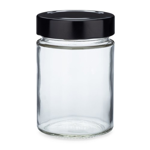 70mm Deep Mouth Flint Clear 314ml ERGO Glass Jar For Candy Spice Food