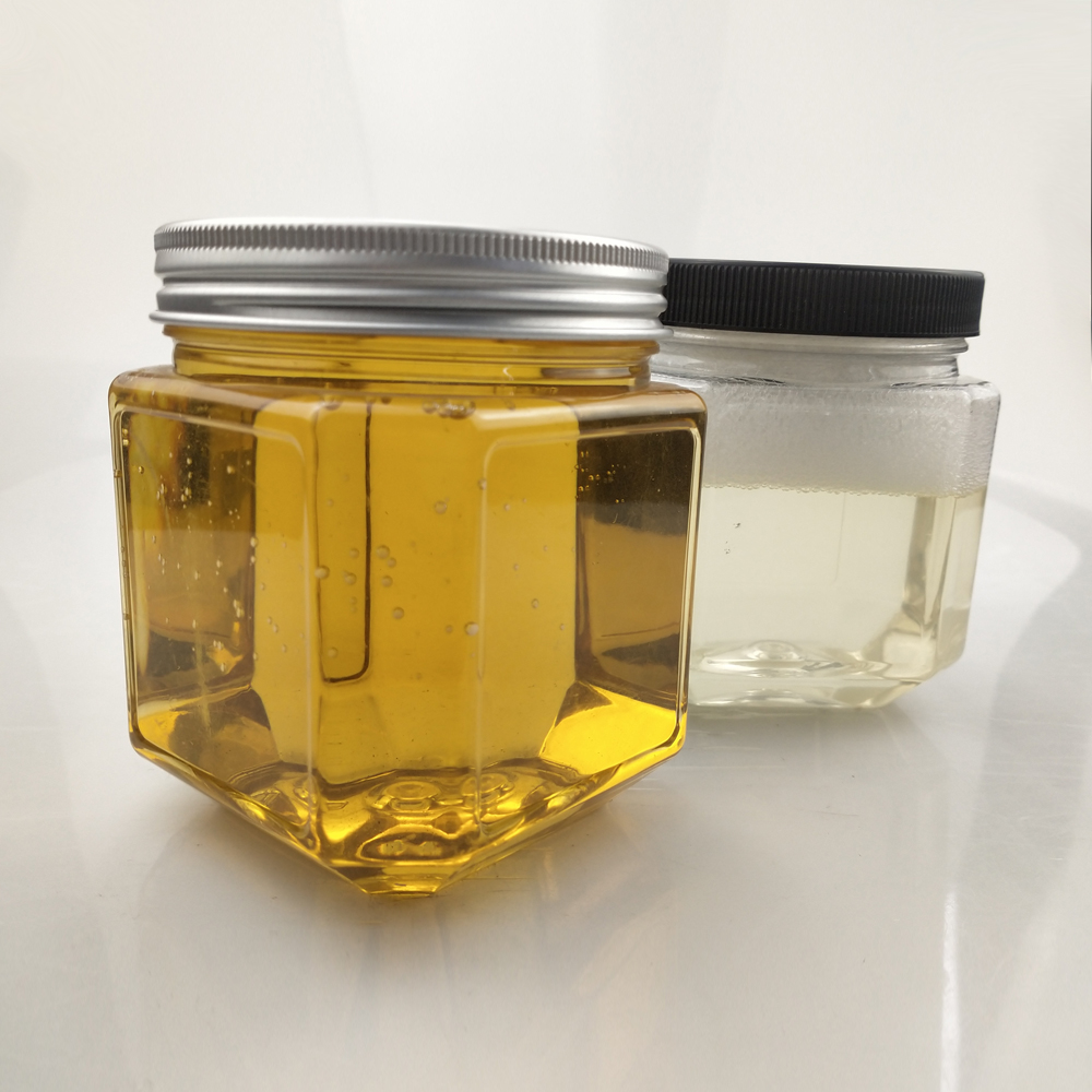 720ml 24oz pet plastic jar with aluminum cap for honey candy canned food