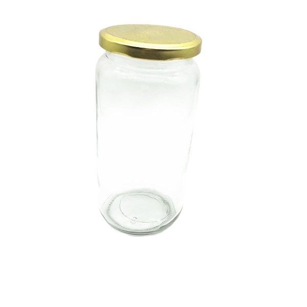 720ml Tall Round Glass Jar For Food Storage