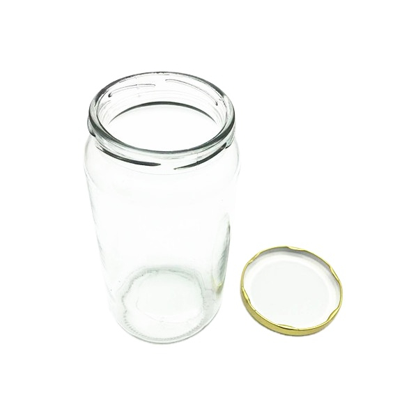 720ml Tall Round Glass Jar For Food Storage