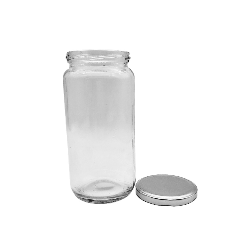 720ml The large capacity glass stash jar glass jar and container with lid