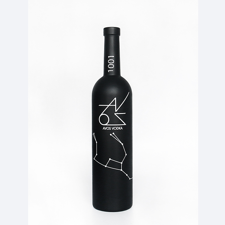 750 ML Green Wine Glass Bottle