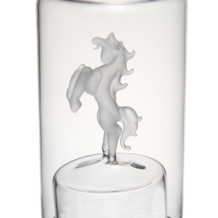 750 ml Glass liquor bottle horse bottle for the vodka tequila whiskey