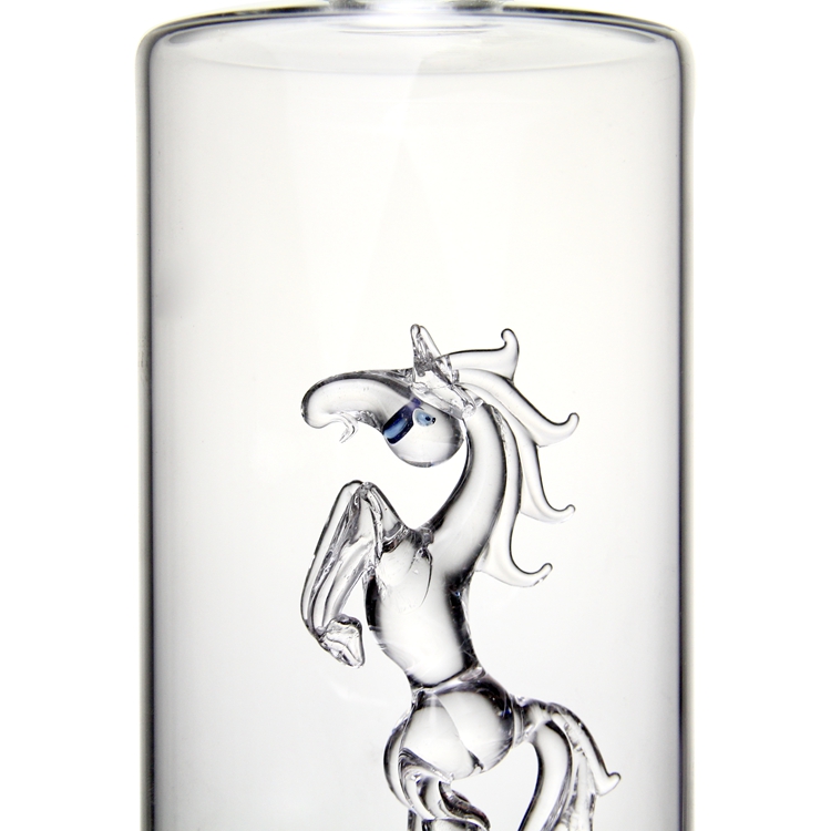 750 ml Glass liquor bottle horse bottle for the vodka tequila whiskey