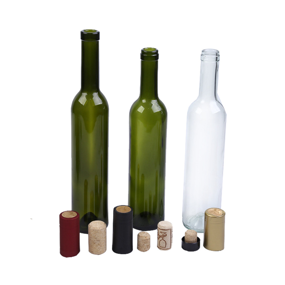 750 ml empty wine bottle