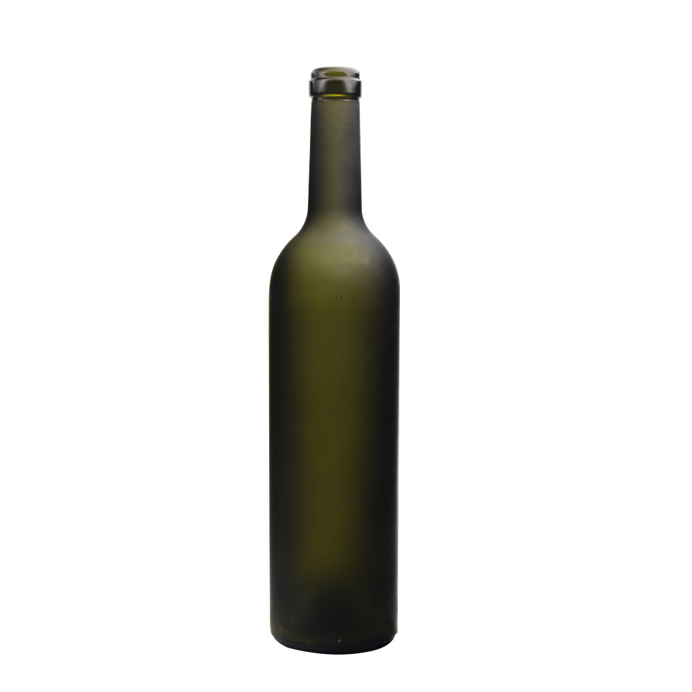 750 ml empty wine bottle