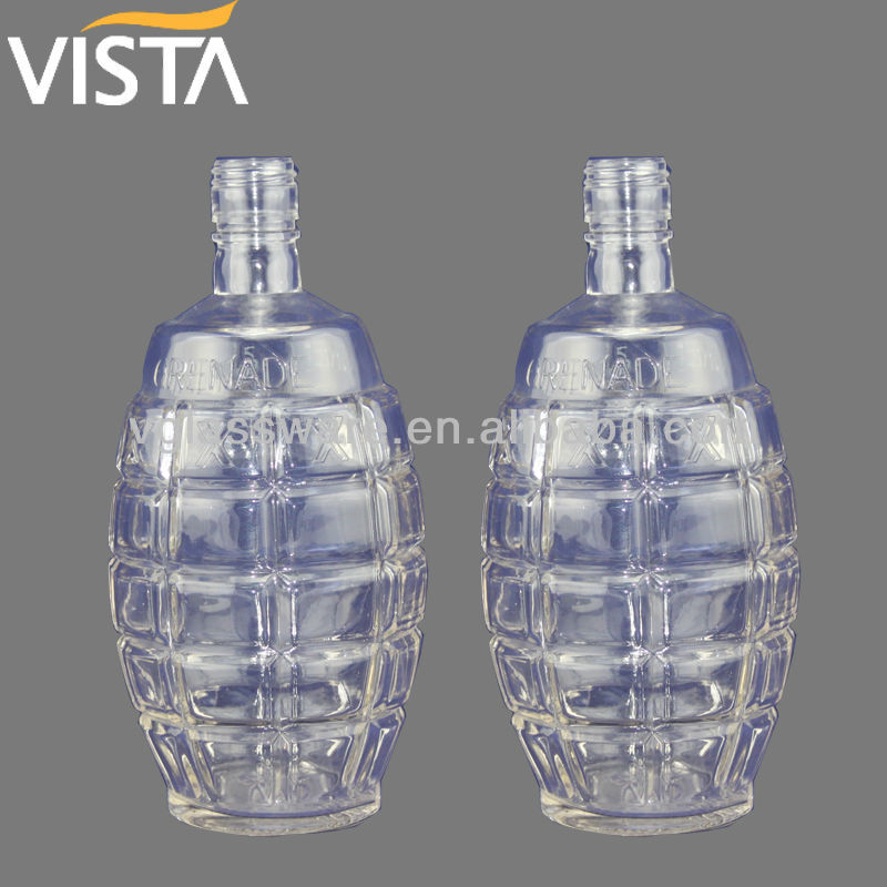 750ML GLASS LIQUOR BOTTLE
