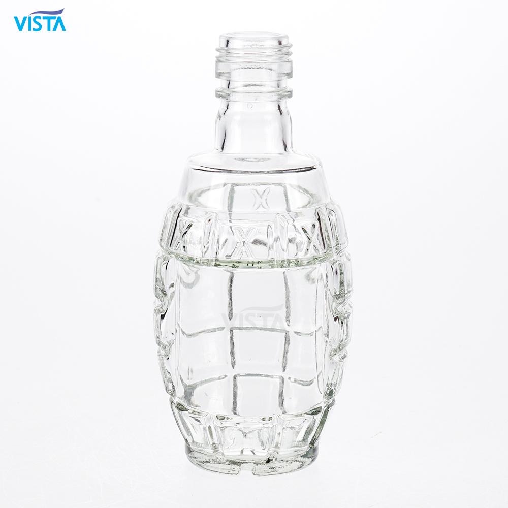 750ML GLASS LIQUOR BOTTLE