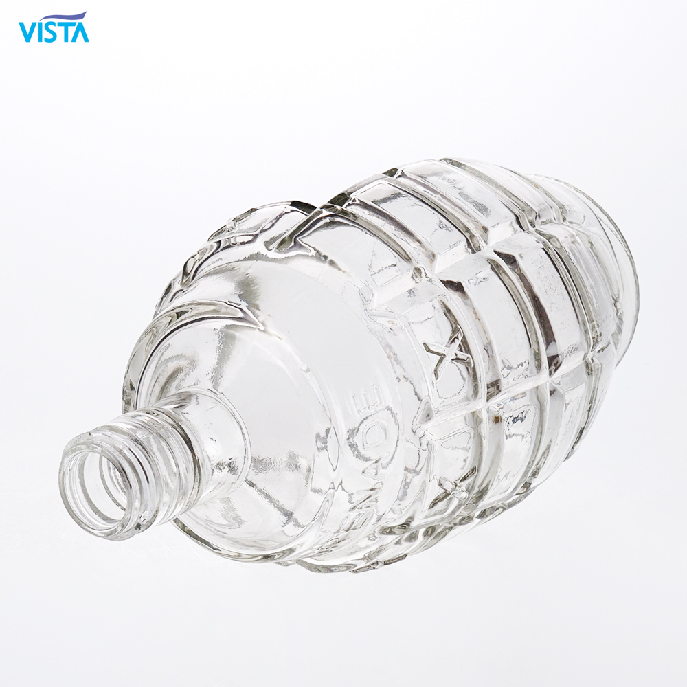 750ML GLASS LIQUOR BOTTLE