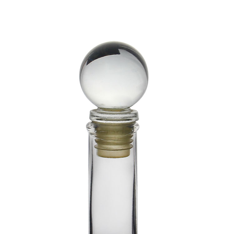 750ML Handmade Tequila liquor glass bottles whiskey bottle Stock