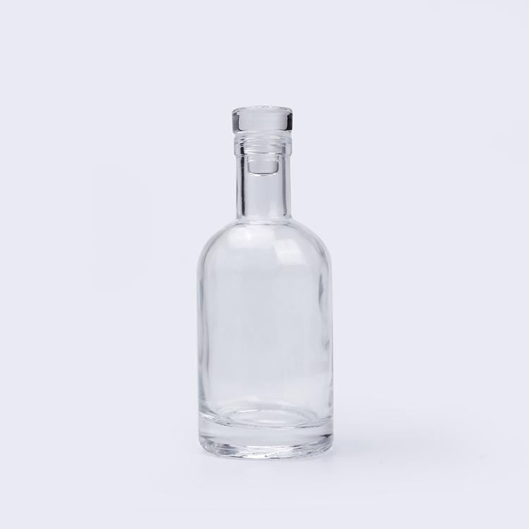 750ml Big Glass Wine Bottle Glass Bottle For Spirit Whiskey Alcohol Beverage
