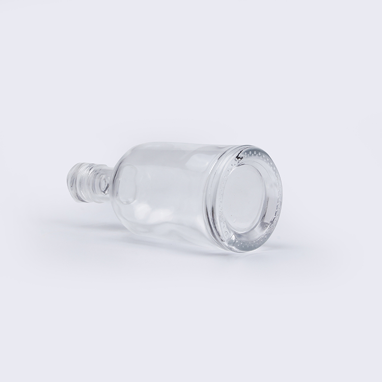 750ml Big Glass Wine Bottle Glass Bottle For Spirit Whiskey Alcohol Beverage